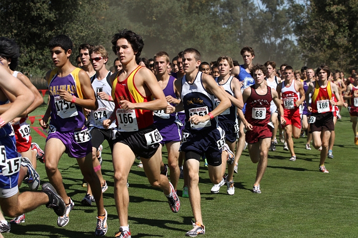 2010 SInv D1-013.JPG - 2010 Stanford Cross Country Invitational, September 25, Stanford Golf Course, Stanford, California.
